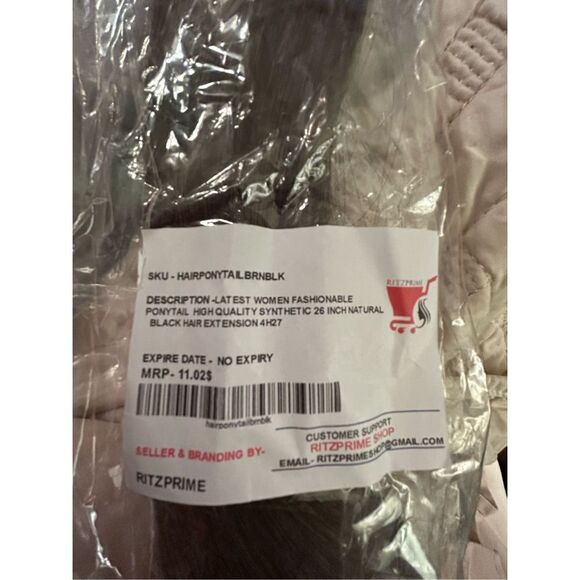 NEW Ritz Prime LOT of 7 Women’s Various Hair Extensions value $130 - Picture 8 of 8